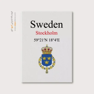 تابلو نماد های کشورهای جهان - اسپو دکور