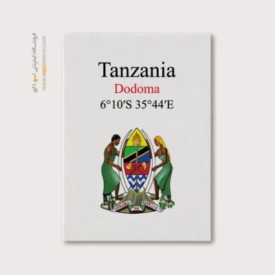 تابلو نماد های کشورهای جهان - اسپو دکور