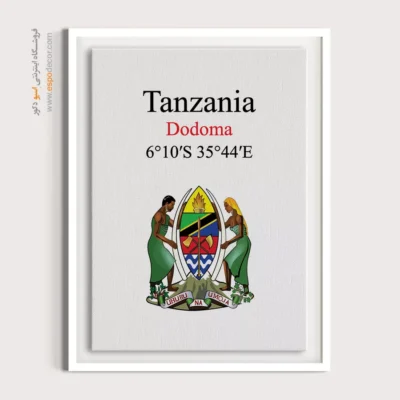 تابلو نماد های کشورهای جهان - اسپو دکور