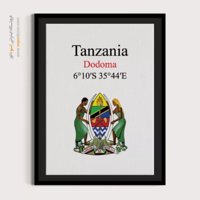 تابلو نماد های کشورهای جهان - اسپو دکور