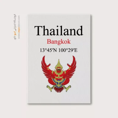 تابلو نماد های کشورهای جهان - اسپو دکور