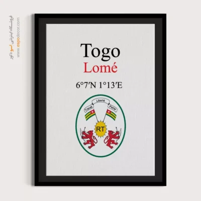 تابلو نماد های کشورهای جهان - اسپو دکور