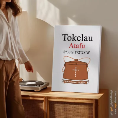 تابلو نماد های کشورهای جهان - اسپو دکور