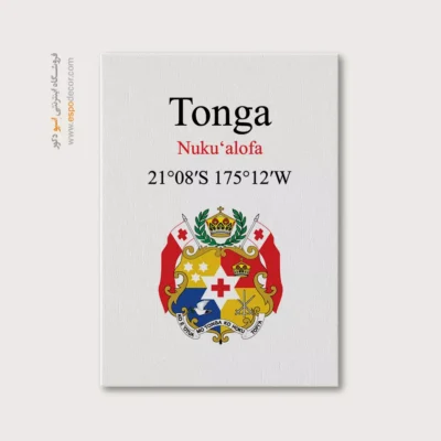 تابلو نماد های کشورهای جهان - اسپو دکور