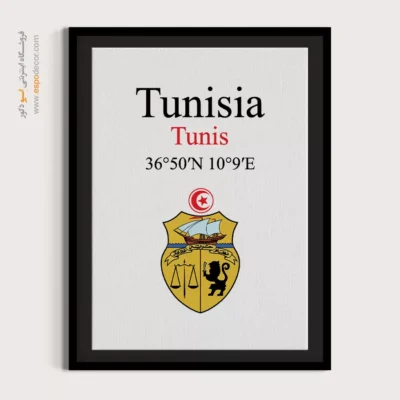 تابلو نماد های کشورهای جهان - اسپو دکور