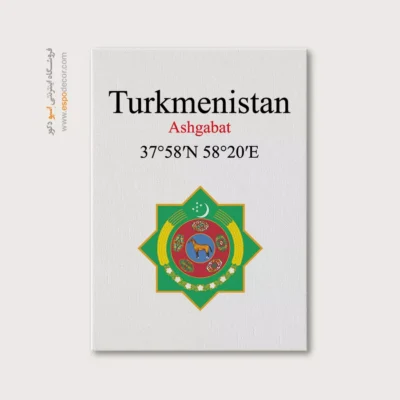 تابلو نماد های کشورهای جهان - اسپو دکور