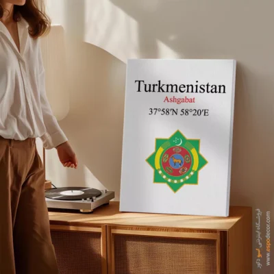 تابلو نماد های کشورهای جهان - اسپو دکور