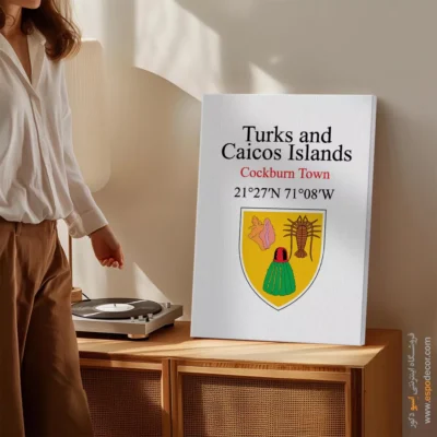 تابلو نماد های کشورهای جهان - اسپو دکور