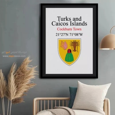 تابلو نماد های کشورهای جهان - اسپو دکور