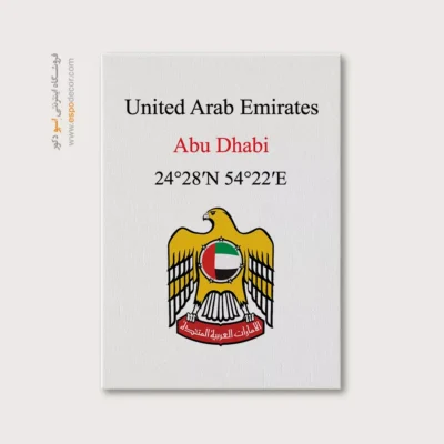 تابلو نماد های کشورهای جهان - اسپو دکور