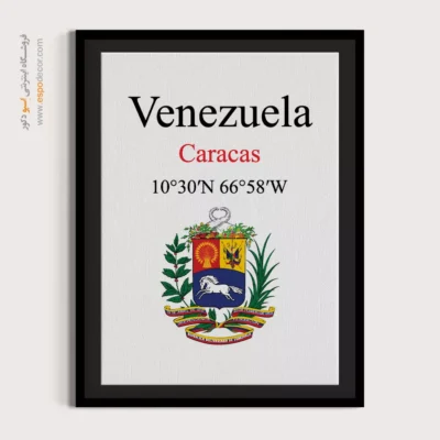 تابلو نماد های کشورهای جهان - اسپو دکور