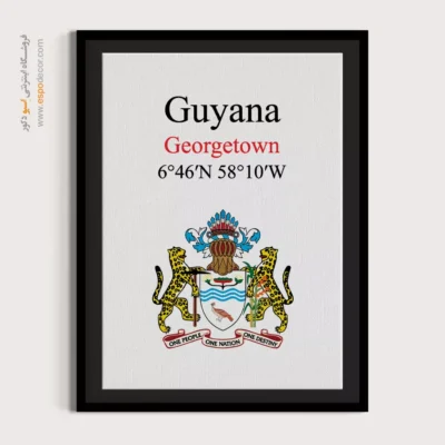 تابلو نماد های کشورهای جهان - اسپو دکور