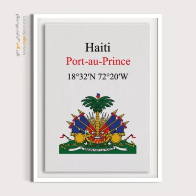 تابلو نماد های کشورهای جهان - اسپو دکور