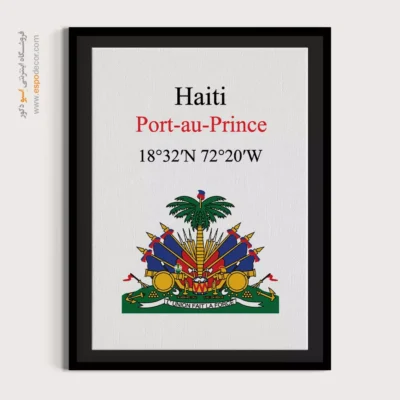 تابلو نماد های کشورهای جهان - اسپو دکور