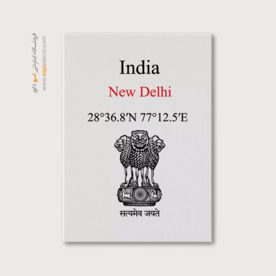 تابلو نماد های کشورهای جهان - اسپو دکور