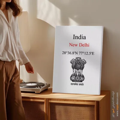 تابلو نماد های کشورهای جهان - اسپو دکور