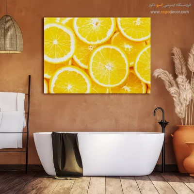 خرید تابلو طبیعت مینیمالیستی - صدفگون – تابلو طبیعت - اسپو دکور