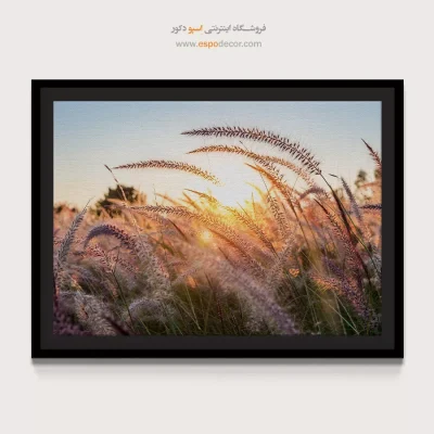 خرید تابلو طبیعت روستایی