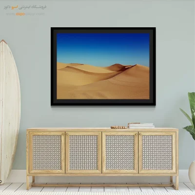 خرید تابلو بوم طبیعت کویری
