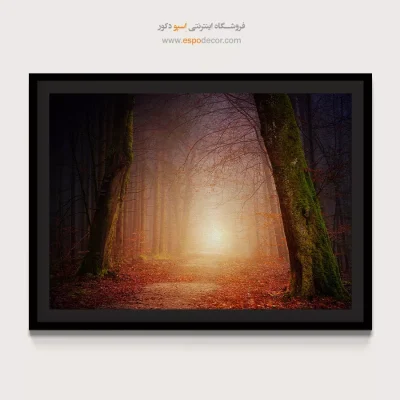 خرید تابلو منظره غروب