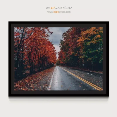 خرید تابلو طبیعت بارانی