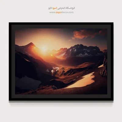 خرید تابلو طبیعت با قاب