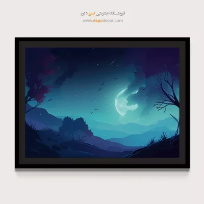 تابلو طبیعت مخصوص چیدمان مدرن