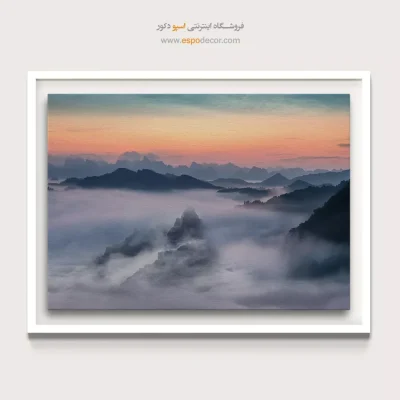 تابلو بوم طبیعت در سبک معاصر