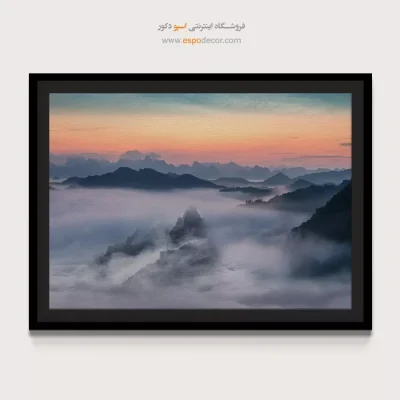 تابلو بوم طبیعت در سبک معاصر