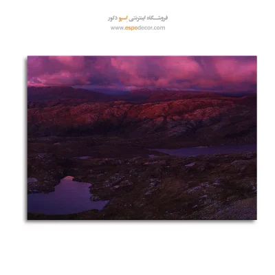 تابلو طبیعت الهام‌گرفته از حس درونی