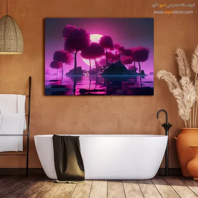 تابلو طبیعت هنری با جلوه مدرن