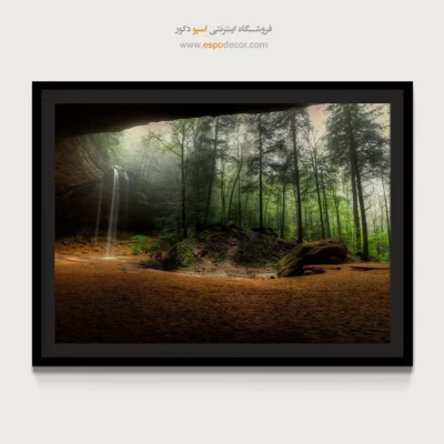 تابلو طبیعت مناسب یوگا و مدیتیشن - نگین – تابلو طبیعت - اسپو دکور