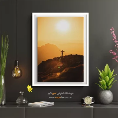 تابلو طبیعت در نور طبیعی خانه