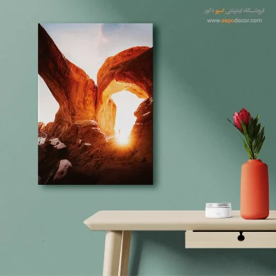 تابلو طبیعت در طراحی دکور یونیک