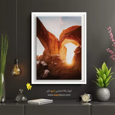 تابلو طبیعت در طراحی دکور یونیک