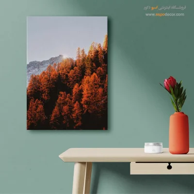 تابلو طبیعت در طراحی ساکت