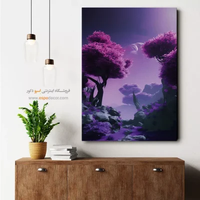 تابلو طبیعت مینیمال