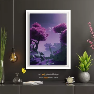 تابلو طبیعت مینیمال
