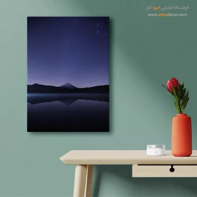 تابلو طبیعت با طراحی روان و ملایم