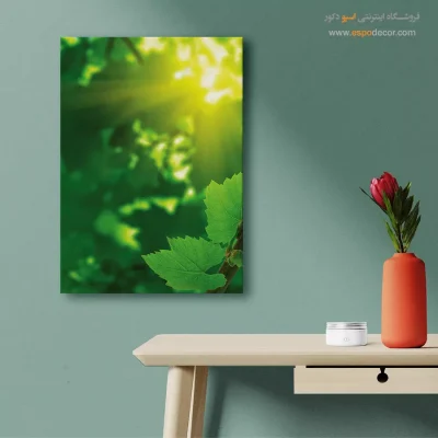 تابلو طبیعت ساده برای طراحی آرام