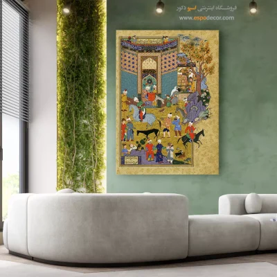 تابلو نقاشی های کتاب نظامی گنجوی - اسپو دکور