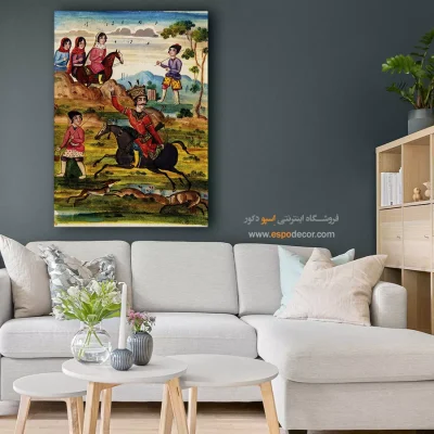 تابلو نقاشی های کتاب نظامی گنجوی - اسپو دکور