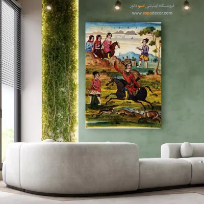 تابلو نقاشی های کتاب نظامی گنجوی - اسپو دکور