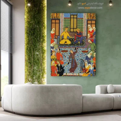 تابلو نقاشی های کتاب نظامی گنجوی - اسپو دکور