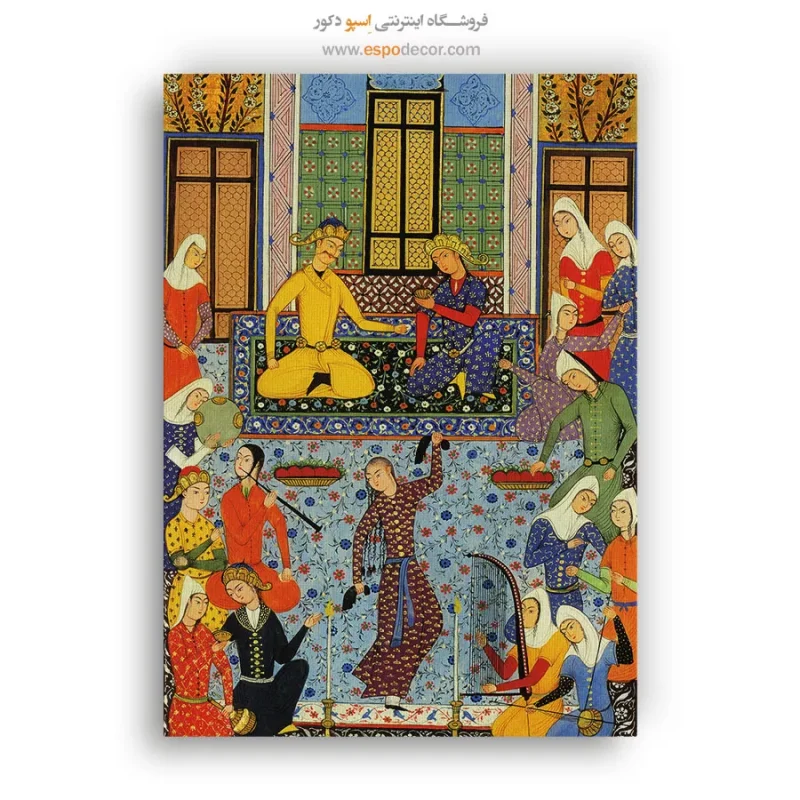 تابلو نقاشی های کتاب نظامی گنجوی