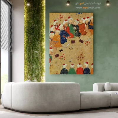 تابلو نقاشی های کتاب نظامی گنجوی - اسپو دکور