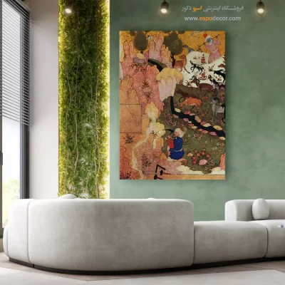 تابلو نقاشی های کتاب نظامی گنجوی - اسپو دکور