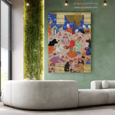 تابلو نقاشی های کتاب نظامی گنجوی - اسپو دکور