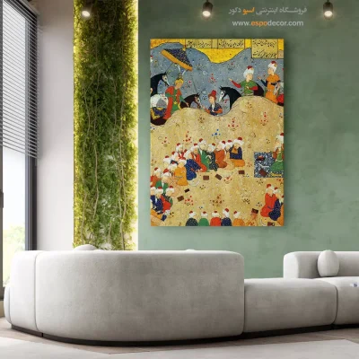 تابلو نقاشی های کتاب نظامی گنجوی - اسپو دکور