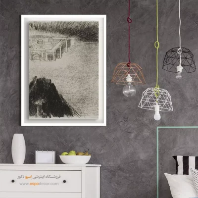 من شهر مقدس را دیدم که از جانب خدا از آسمان نازل میشد – تابلو نقاشی اودیلون ردون - اسپو دکور